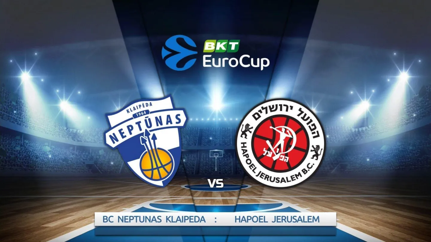 Basketball: Eurocup. Neptunas - Hapoel JM - Go3 Sport 2 | Go3