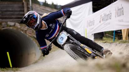 UCI Downhill World Cup Women Junior Mont Sainte Anne WHOOP UCI Mountain Bike World Series Eurosport Go3